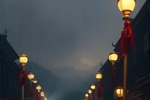 夜班公交剧集中空荡车厢与路灯光带的画面