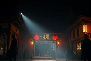 黑板上的春天剧集教室窗边与粉笔字迹的镜头